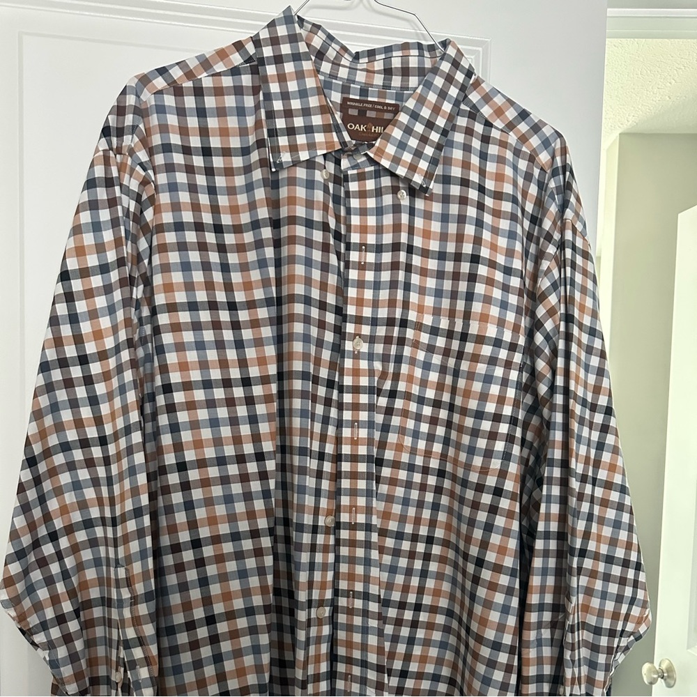 DXL/Oak Hill 3XL men’s long sleeved, EUC